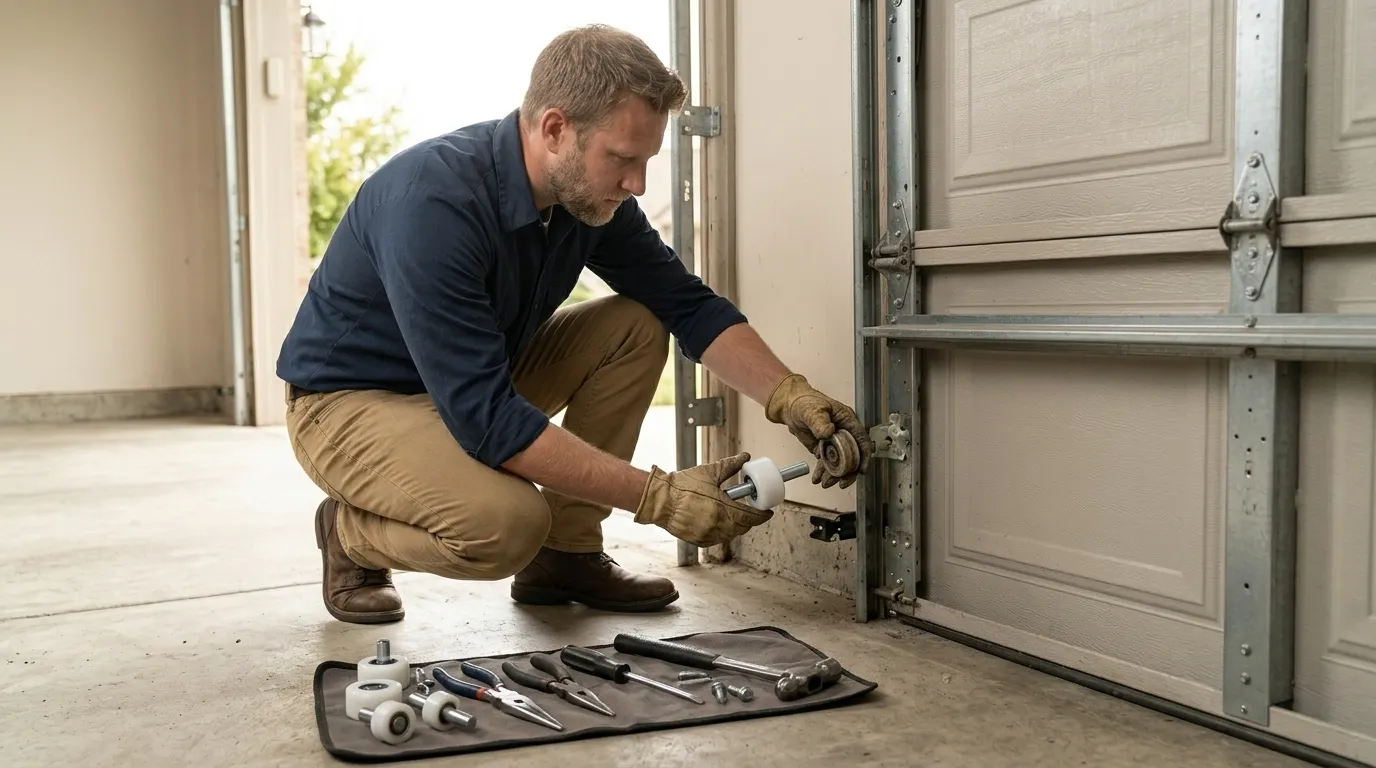 Garage Door Roller Replacement for Henrietta Homes in Rochester
