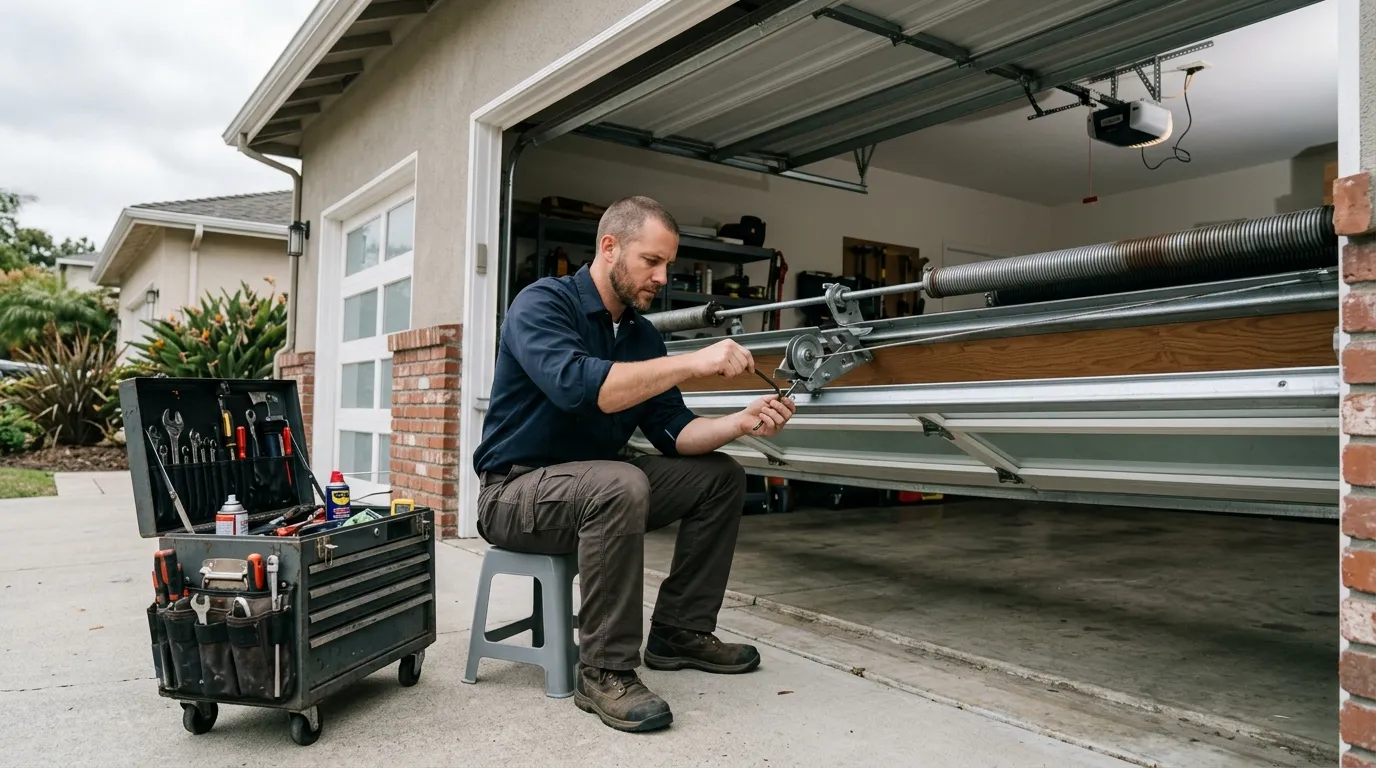 Off-Track Garage Door Repair for Henrietta Homes in Rochester