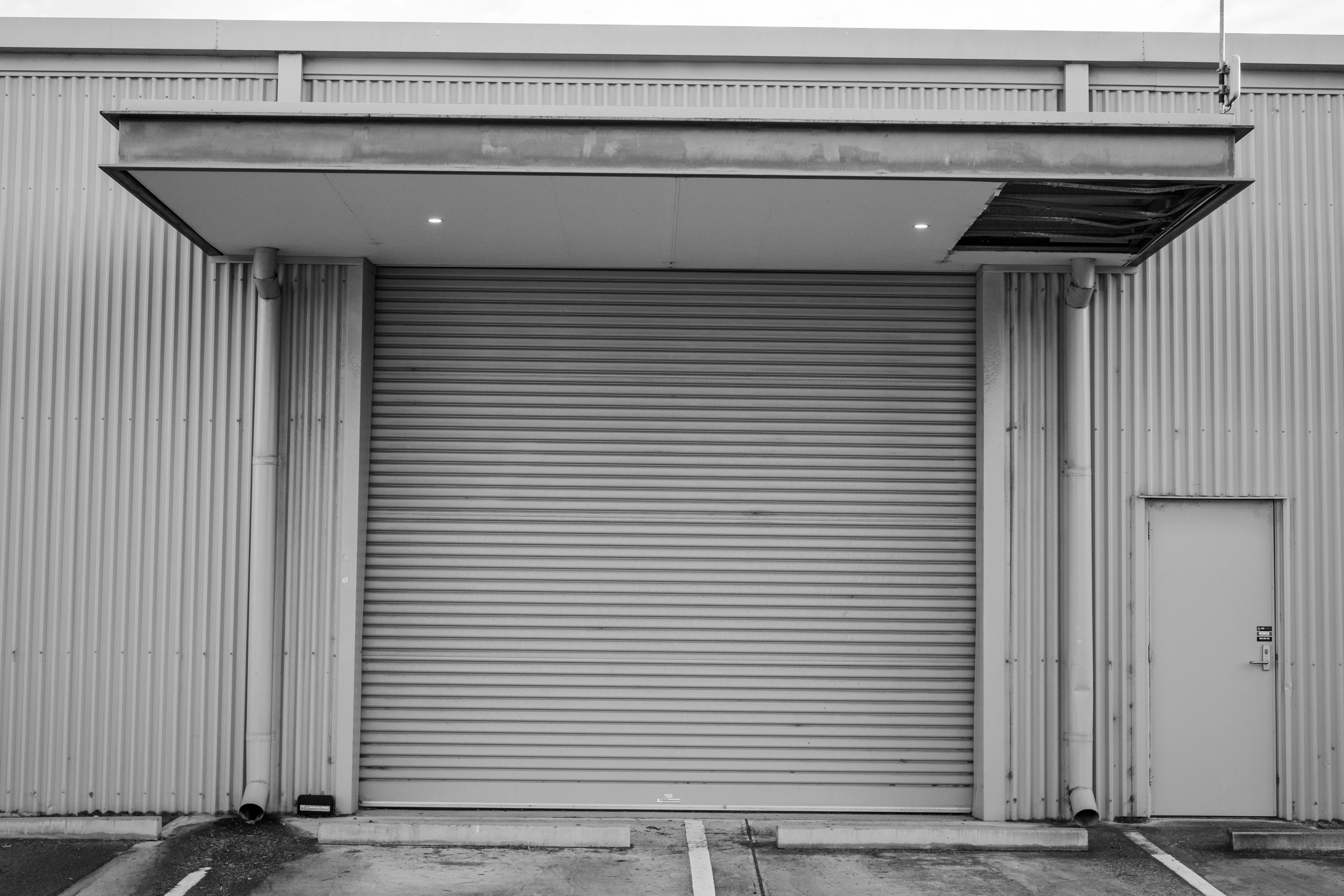 Residential garage door in Rochester