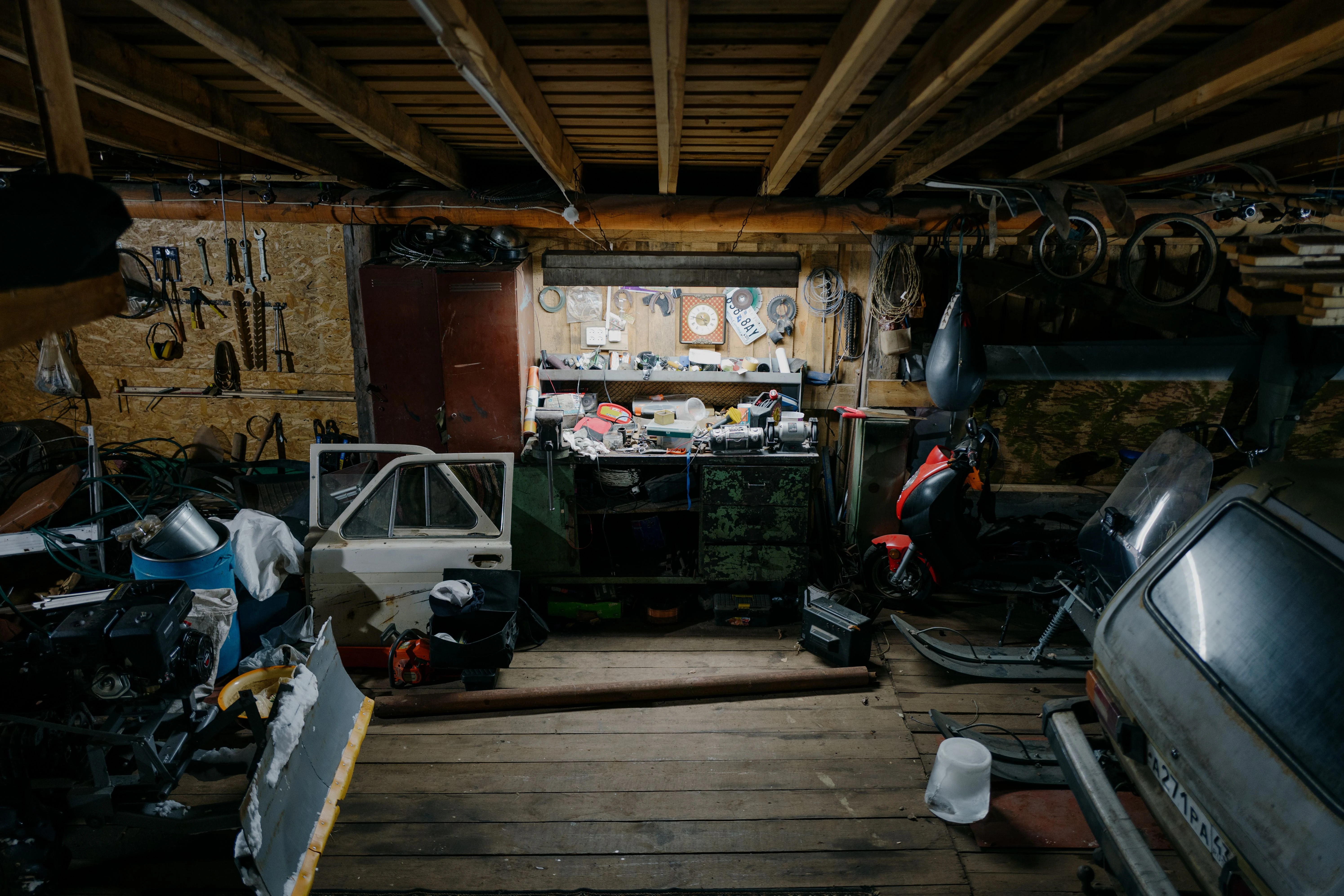 Residential garage door in Rochester