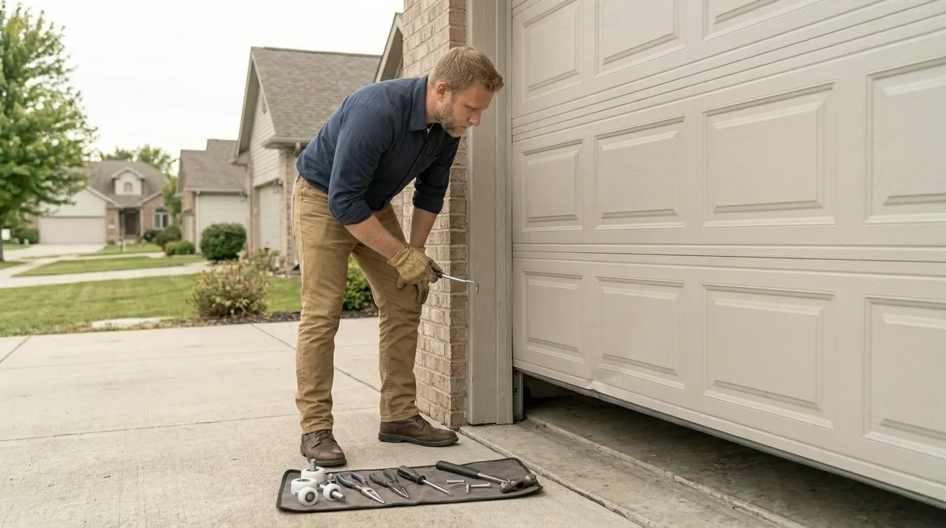 Roller Replacement for Pittsford's Older Garage Doors in Rochester